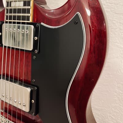 【希少】Aria Pro Ⅱ SL-420 SGタイプ エレキギター Aria Pro II アリアプロ2 SL-420 ウォルナット SGタイプ エレキ