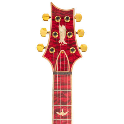 PRS Private Stock Custom 24-08 Electric Guitar - Red/Gold - Display Model image 8