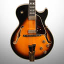 Ibanez GB10SE George Benson Electric Guitar (with Case), Brown Sunburst, Blemished