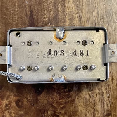 1980's Gibson Tim Shaw PAF Reissue Humbucker Guitar Pickup 1980's Gibson Tim Shaw PAF Reissue Humbucker Guitar Pickup