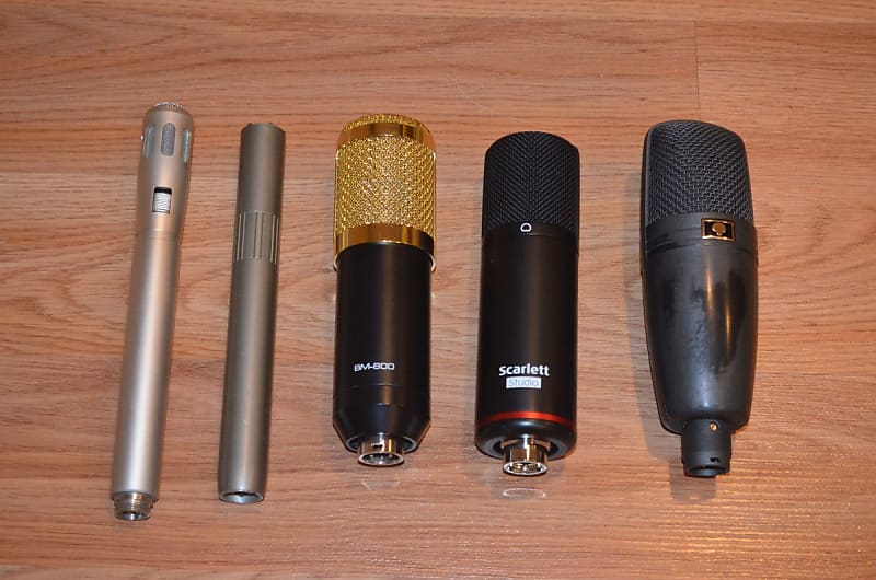 Assorted Condenser Mics Reverb