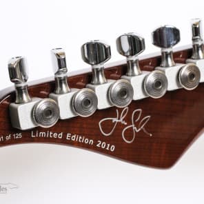 Suhr Modern Set Neck 2010 Limited Edition, Serial #1 – Faded Trans Wine Red Burst w/LE HSC image 9