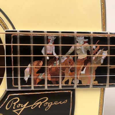Rich & Taylor Roy Rogers "King of the Cowboys" Tribute Prototype Guitar Signed by Roy & Dale image 4