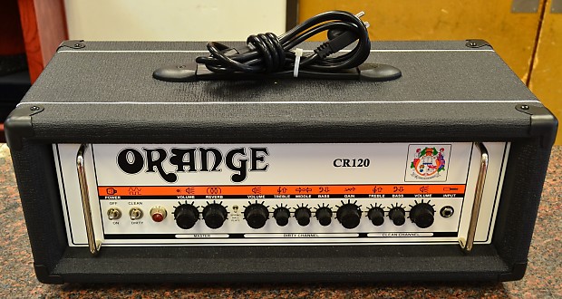 Orange hotsell cr120 black