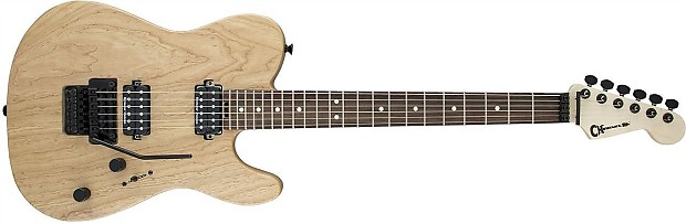 New 2017 Charvel Pro Mod San Dimas Style 2 HH FR Ash Dark Rosewood Fingerboard Natural Ash Reverb