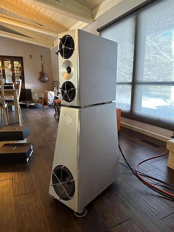 YG Acoustics ANAT III Aluminium HiFi Speakers  			