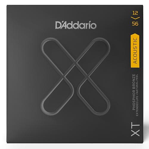 D'Addario XT Phosphor Bronze Acoustic Guitar Strings - Light Top/Heavy Bottom image 1