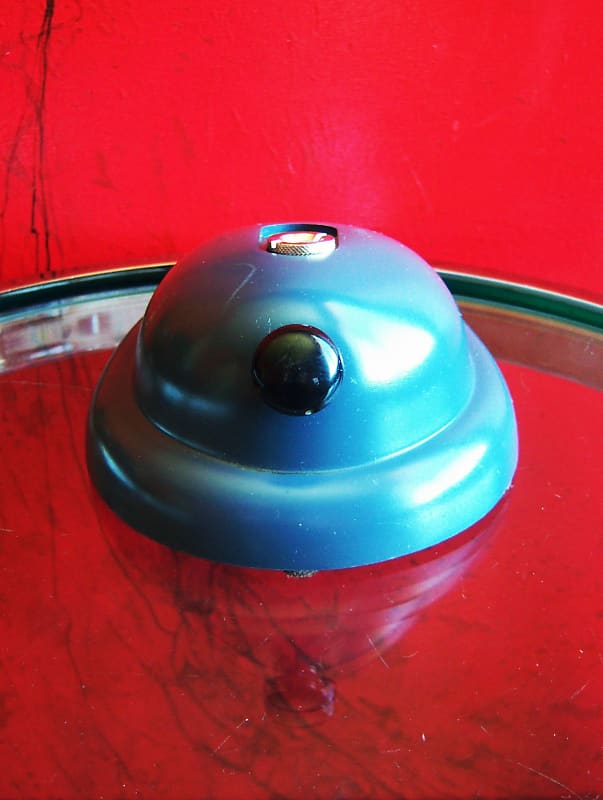 Vintage 1950's Shure Brothers S36 microphone desk stand blue Reverb