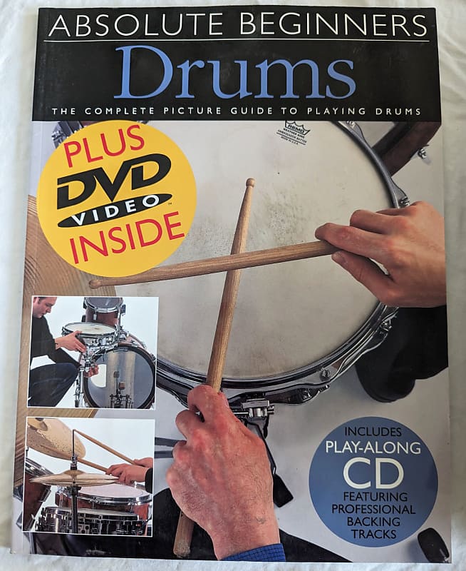 Absolute Beginners Drums Complete Picture Guide to Playing Reverb