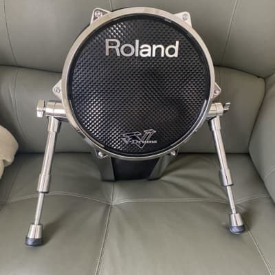 Roland KD-140 V-Kick 14" Bass Drum Trigger Pad 2010s - Black Chrome