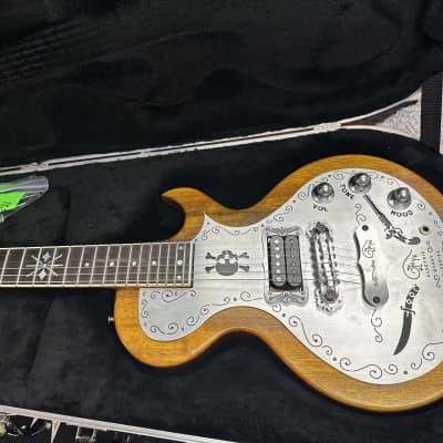 Teye 2014 Teye Electric Gypsy Skally wag Natural Solid Body Electric Guitar image 19