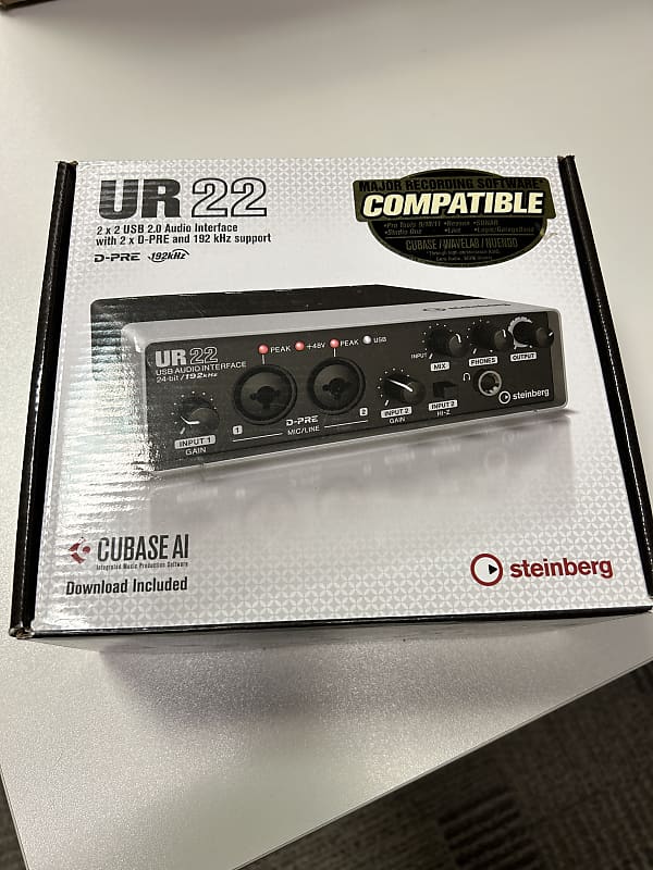 Steinberg UR22 USB 2.0 Audio Interface 2010s - Black | Reverb Canada