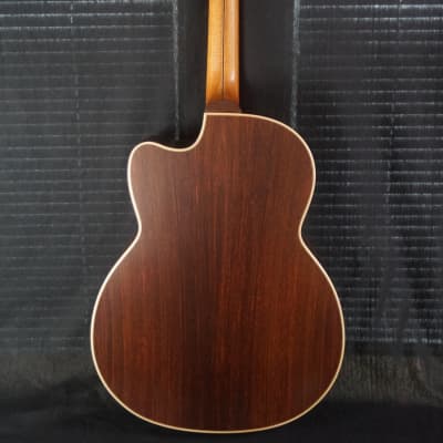 Brand New McIlroy A35c Western Red Cedar / Indian Rosewood Cutaway Auditorium Sized Acoustic image 8