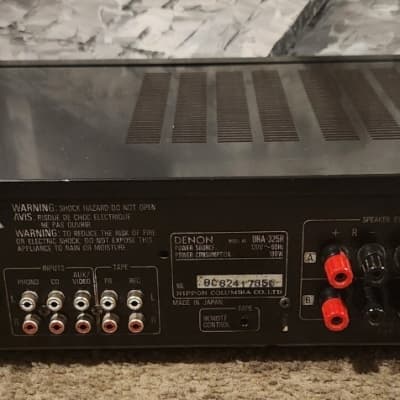 Denon Vintage Denon DRA-325R  AM/FM Stereo Receiver (1989) 80s image 7