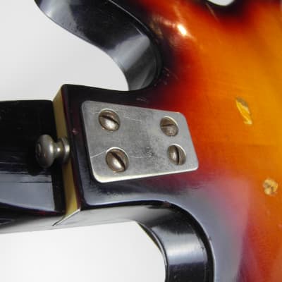very rare vintage Klira Jazz guitar verythin seltene Jazzgitarre 60er f-Löcher aufgedruckt archtop image 5