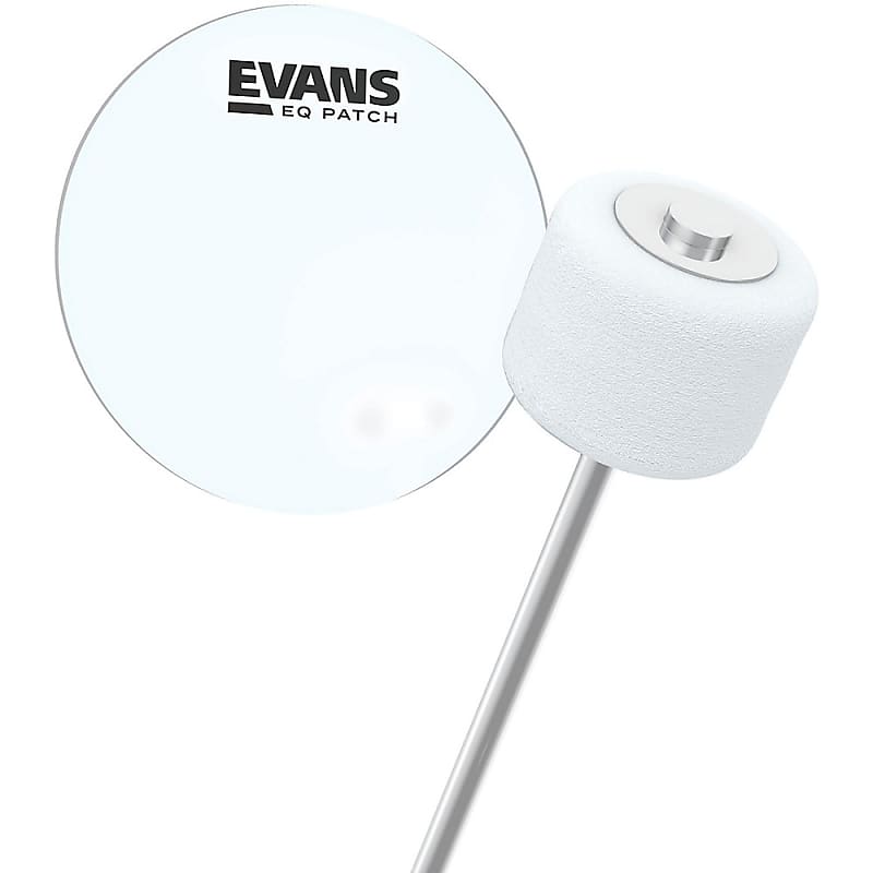Evans EQ Bass Drum Patch Clear Reverb