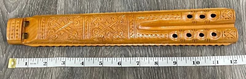 Vintage Dvojnice, store Hand Carved Wooden Double Flute