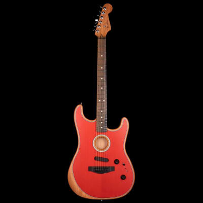 Fender Acoustasonic Stratocaster Acoustic-Electric Dakota Red image 4
