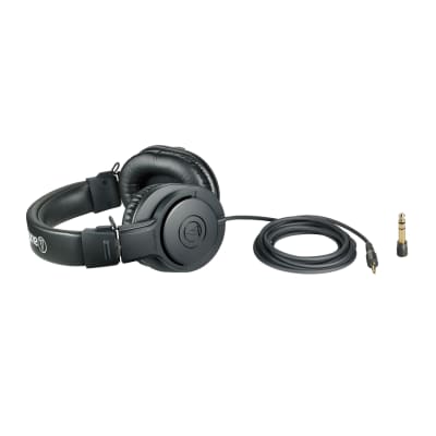 Audio-Technica ATH-M20X Closed-Back Dynamic Monitor Headphones image 3