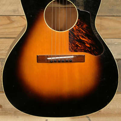 Kalamazoo 1936 KG-14 Acoustic Guitar Sunburst w/ Case "Good Condition" image 2