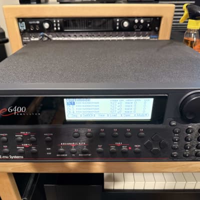 E-MU Systems E6400 Emulator Rackmount 64-Voice Sampler Workstation 1996 - Black