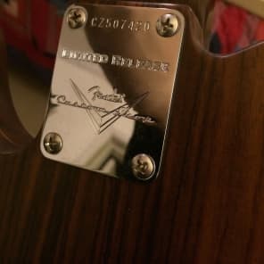 Fender  Rosewood Telecaster Custom Shop 2007 Natural, George Harrison, Abbey Road Studios image 7