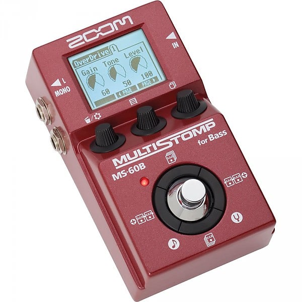 ZOOM MS-60B multi-effects pedal image 1