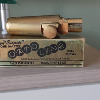 Otto Link STM Early Babbitt 8 tenor saxophone mouthpiece, superb vintage sound ! image 6