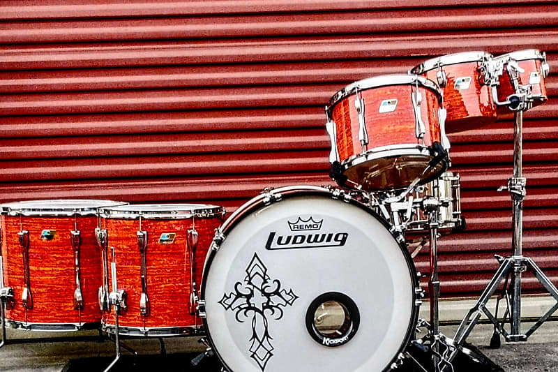 Ludwig Legacy maple - Mod Orange | Reverb