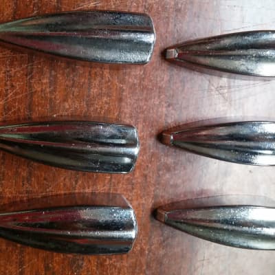 Pearl STAR HOSHINO Stewart Raven Drum Lugs SET OF 6 Rare VINTAGE Bonus SNARE & BASS LUGS image 2