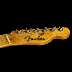 Used 2004 Fender Custom Shop El Cabron Light Relic Electric Guitar Transparent Blonde image 4