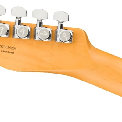 Fender Ultra Luxe Telecaster. Rosewood Fingerboard, Transparent Surf Green image 7