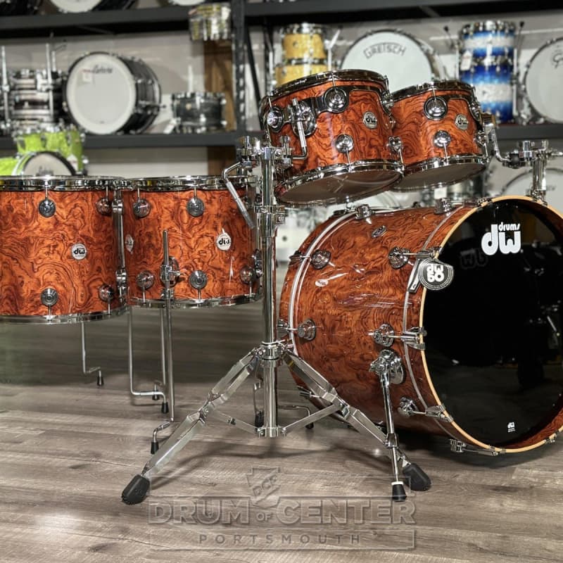 DW Collector's Series Exotic Standard Maple 7-Piece Shell Pack 8