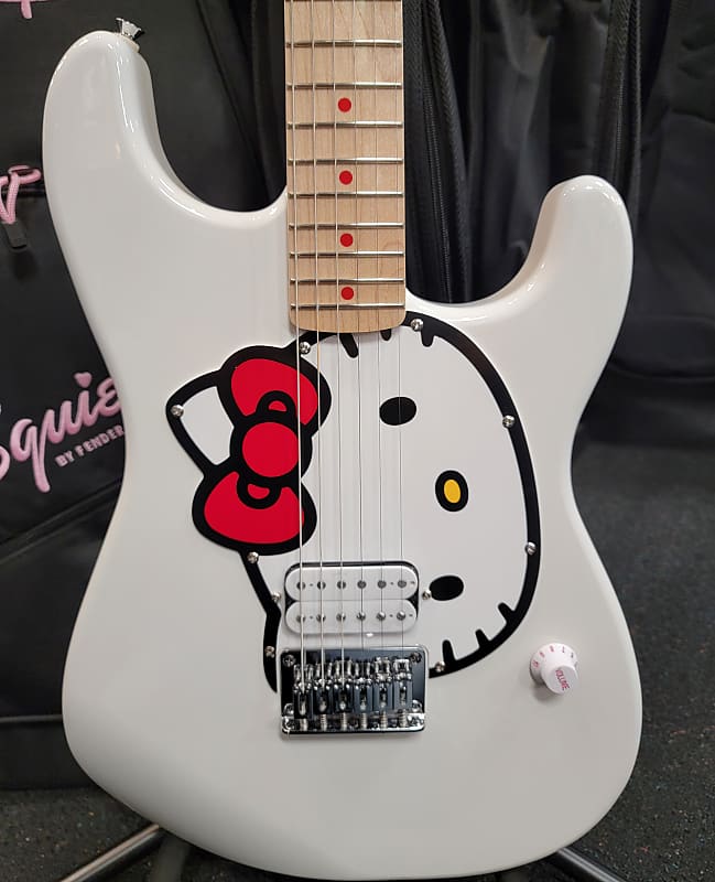Squier Hello Kitty Stratocaster | Reverb