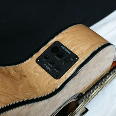 DEAN Exhibition Quilt Ash 12-STRING acoustic electric GUITAR new w/ Gig Bag image 7