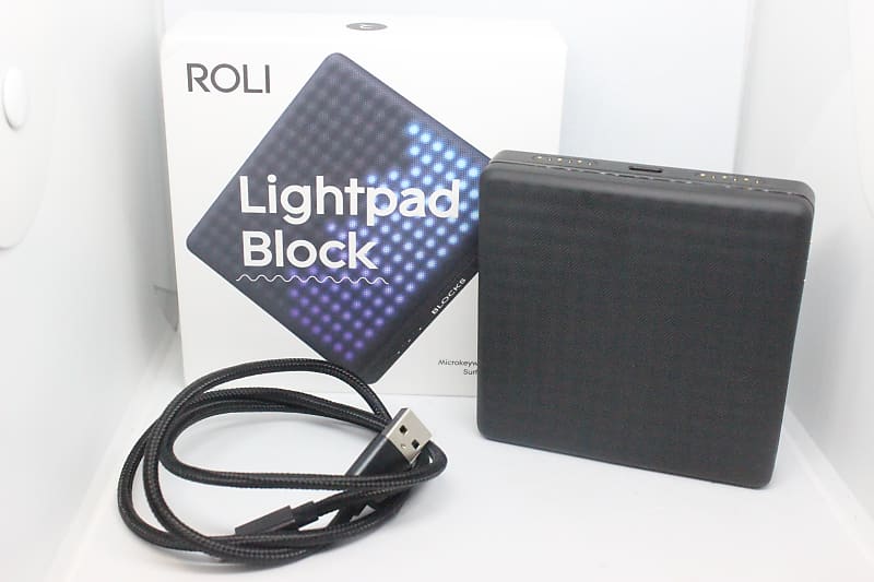 ROLI Lightpad Block Bluetooth MIDI Control Surface 2010s - Black