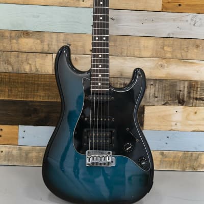 Fernandes SSH-40 1986-1987 Blue Burst Made in Japan