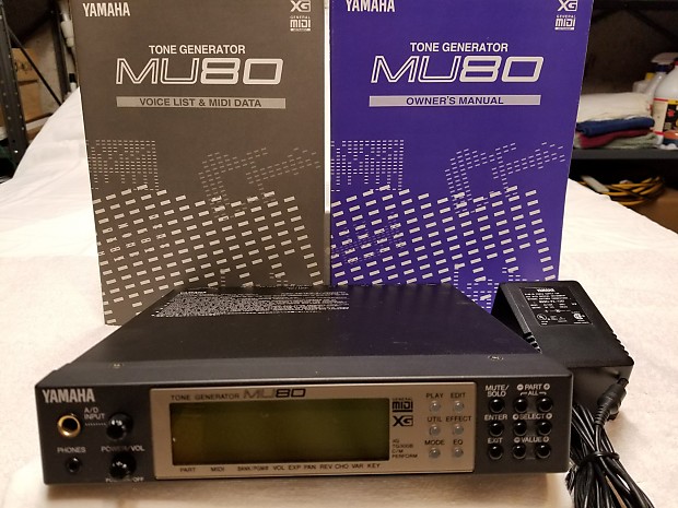 Yamaha MU80 Tone Generator | Reverb