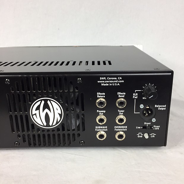希少 美品 SWR 750X ベース 真空管 ヘッドアンプ Amplifier 希少】SWR 750X ベース ヘッドアンプ Bass Amplifier - メルカリ