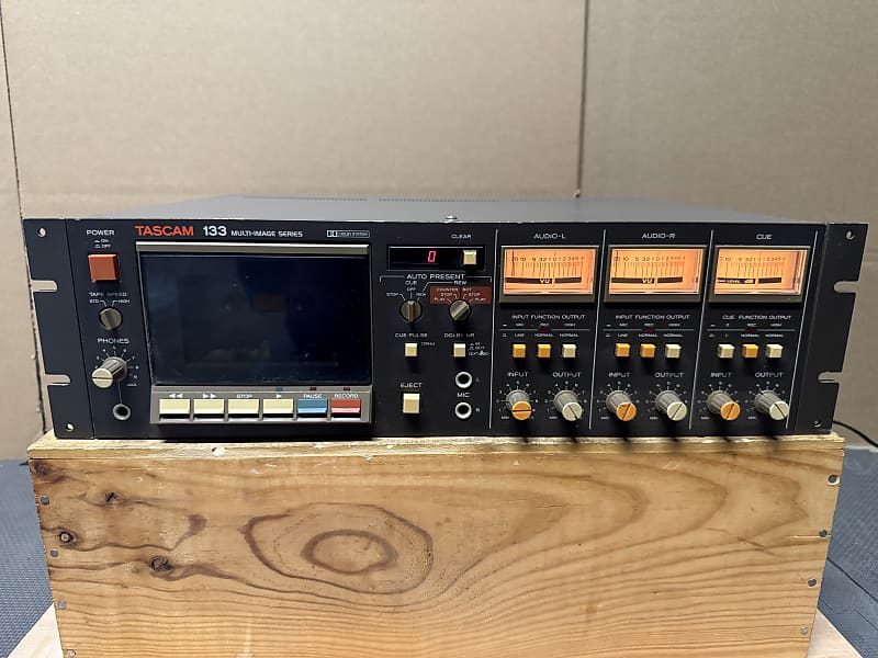 TASCAM 133  2 Speed 3 Channel Professional  cassette Recorder for Parts