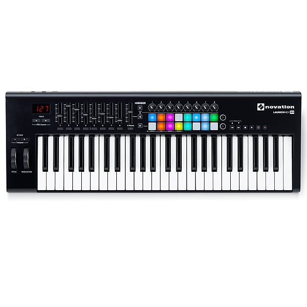 Novation Launchkey 49 | Essential keyboard controller with Ableton Live image 1