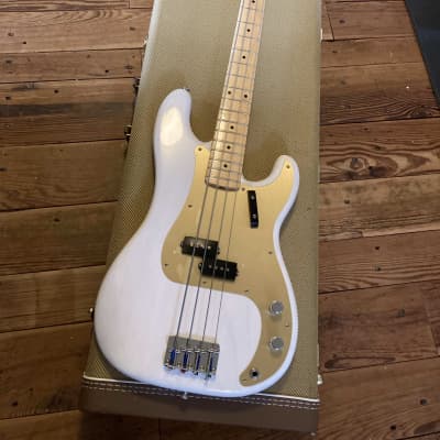 Fender American Original '50s Precision Bass with Maple Fretboard 2018 - 2019 - White Blonde image 22