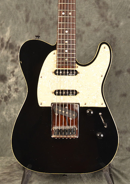 Charvel TX Custom Tele Style 1980s Ebony Gloss W Hardshell