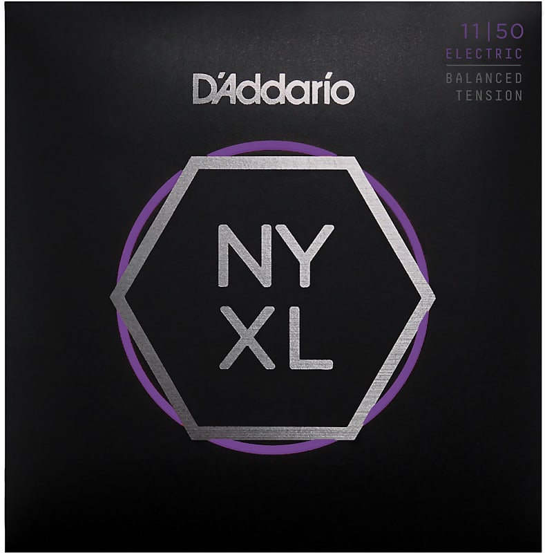 D'Addario NYXL1150BT Medium Nickel Wound Electric Guitar Strings - Balanced Tension - 11-50 Gauge image 1