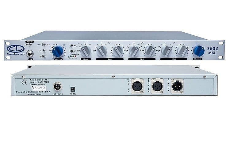 DJ機材 Chameleon Labs Model 7602 mk2 2x Chameleon Labs 7602 MKII (sold as pair) | Reverb Canada