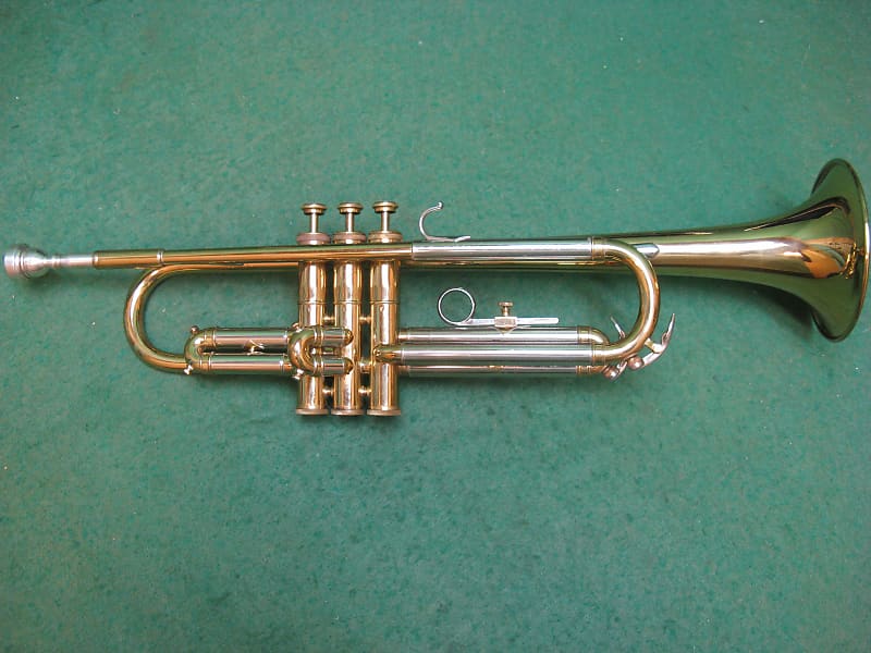 E.K. Blessing Trumpet Elkhart 1966 - Reconditioned - Case u0026 Blessing 13  Mouthpiece | Reverb