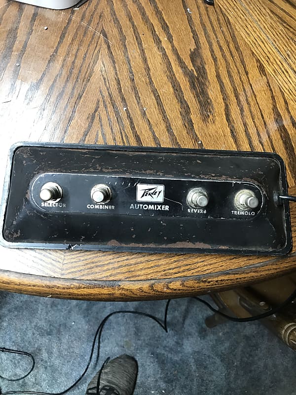 Peavey Automixer 4 Button Remote Switch Reverb