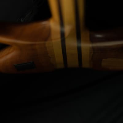 Bebensee Custom 4 string lefty left handed bass with Barts image 16