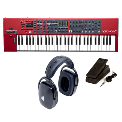 Nord Wave 2 61-Key Wavetable and FM Synth Keyboard w/ Direct Sound Headphones image 2