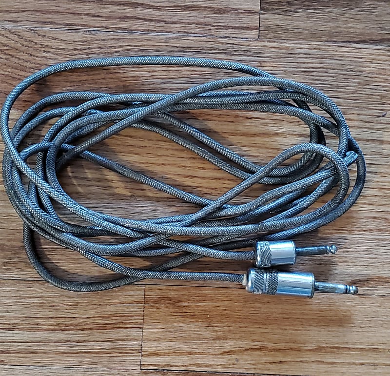 Immagine Gibson Instrument Cable Braided Wire 1950s - 1